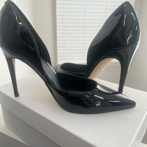 Black patent leather size 9 never worn.